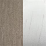 Pale Taupe/Antique Oak